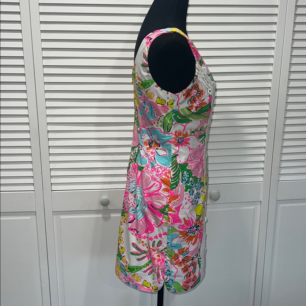 NWT Lilly Pulitzer Target 20th Anniversary Nosey Posie Sleeveless Dress Lace ๐ฉท - Picture 9 of 12